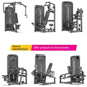 Appareil multifonctionnel pliable et réglable de qualité professionnelle pour tirage vertical, pression inclinée, tirage croisé inversé, presse à jambes et <span class=keywords><strong>extension</strong></span> de jambes - Product Image 2