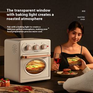 Four <span class=keywords><strong>électrique</strong></span> domestique carré moderne commercial de grande capacité de 22L-<span class=keywords><strong>Friteuse</strong></span> à air spéciale deux en un intégrée pour - Product Image 3