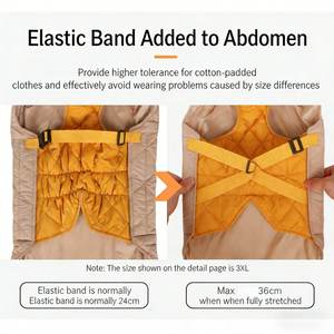 Ropa para <span class=keywords><strong>Perros</strong></span> al por Mayor, Estilo Nuevo, para Invierno - Ropa Gruesa para Bulldog Francés, Ropa Cálida para Mascotas, Ropa Reflectante para Mascotas - Product Image 4