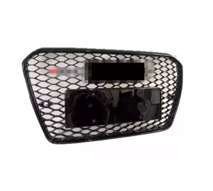 Griglia anteriore nera a nido d'ape griglia a rete stile RS5 per <span class=keywords><strong>Audi</strong></span> <span class=keywords><strong>A5</strong></span> 2012 2013 2014 2015 <span class=keywords><strong>2016</strong></span> - Product Image 2