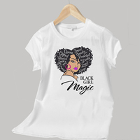 Image vectorielle de femme diva noire afro, impression par transfert DTF à encre blanche, sans découpe, pour t-shirt, à repasser, transfert numérique pour chemise