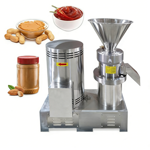 Electric Colloid Mill for Butter Nut Milk Sesame Tahini Grease Production-Stainless Steel 10-5000kg Capacity Adjustable Fineness - Product Image 1