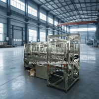 Ligne de production d'eau minérale en bouteille en plastique automatique électrique de 5 gallons à haute productivité avec précision de 2 ml