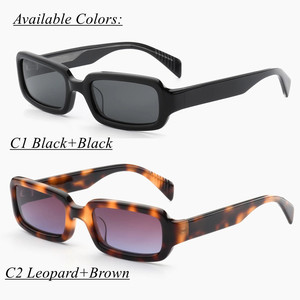 Gafas de Sol Cuadradas Polarizadas para Mujer 2026, Lentes de Sol de Lujo de Acetato para Hombre y Mujer - Product Image 4