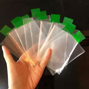 Protège-cartes professionnel en plastique multicolore avec fermeture éclair et languette de tirage, style mode, pour cartes à collectionner et cartes de visite - Product Image 5