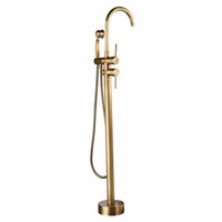 Robinet de baignoire mural en laiton de style européen moderne, thermostatique en céramique, avec jet de pluie pour douche de salle de bain, eau chaude/froide
