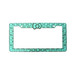 New Style Aluminium <b>License</b> Plate <b>Frame</b> for USA Cars Decoration - Product Image 1