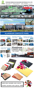 Henglicai Factory DIY Paneles multiusos Muebles y paredes exteriores de edificios material Paneles compuestos de aluminio alucobond - Product Image 4