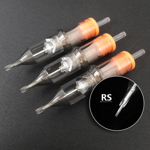 Cartuchos de Agujas para Tatuar de Fábrica al por Mayor 20Pzs 10Pzs <span class=keywords><strong>RL</strong></span> RS RM M1 F Cartucho Gris para Máquina Suministros para Tatuajes - Product Image 5
