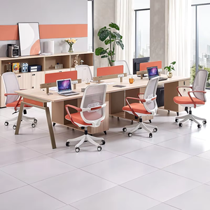 Source Manufacturer <strong>Computer</strong> Office Desk Partition and Modern Design for 4 6 8 Seat Office <strong>Workstation</strong> Desk Office <strong>Table</strong> - Product Image 2