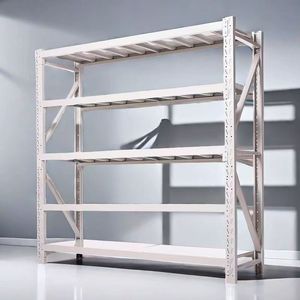 Estante de plataforma de malla de alambre de acero para almacén de servicio pesado personalizado Estantes de hierro multinivel de 5 niveles con protección contra la corrosión - Product Image 2