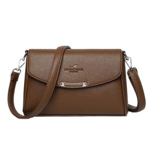 Sac à bandoulière en cuir marron Muzhiguo, petit sac à main pour femme, sac de tous les jours, printemps 2026 - Product Image 5