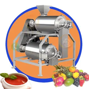 Mango Pulper Pulp Beating Fruit Jam paste tomato sauce juice Making Machine vegetable pulper pulping fruit beating machine