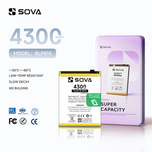 แบตเตอรี่ SOVA OEM รุ่น BLP815 สำหรับ <span class=keywords><strong>OnePlus</strong></span> <span class=keywords><strong>Nord</strong></span> <span class=keywords><strong>N10</strong></span> 5G BE2029 แบตเตอรี่สำรองสำหรับสมาร์ทโฟน ความจุ 4300mAh - Product Image 1