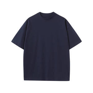 T-shirt vierge en coton 100% de haute qualité 230g pour dropshipping, taille européenne, extensible, col rond, pour homme, coupe oversize - Product Image 5