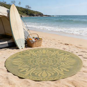 Tapis de camping Sandbeach, écologique, portable, imperméable, résistant à l'humidité, durable, élégant, idéal pour les voyages en plein air - Product Image 6