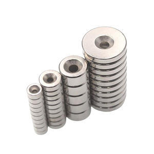 N50 n52 N52 nodymium מגנט הארץ נדיר חזק מגנטי עגול ndfeb חור עם ריתוך חיתוך כיפוף