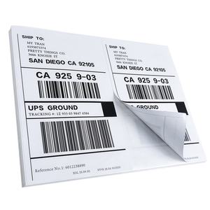 Étiquettes autocollantes A4 pour imprimante laser/jet d'encre, 100 feuilles, pour adresses d'expédition - Product Image 6