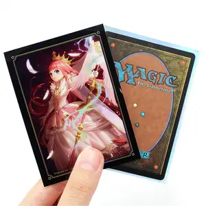Kunden spezifischer Druck Sport karten hüllen Anime Benutzer definierte Kartenspiel hüllen Hüllen Karten Benutzer definiert