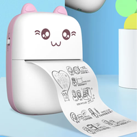 2026 Hadiah Natal Terbaik untuk Anak Laki-laki dan Perempuan Printer Thermal Nirkabel Catatan Stiker Struk Foto Gambar Printer Mini Portabel C9