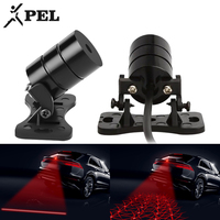 Luz de advertencia trasera de freno de coche PEL, proyector láser de advertencia trasera, Led automático para mantener el espacio y detener la luz de estacionamiento para coche Universal