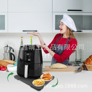 ฐานวางเครื่องชงกาแฟแบบเลื่อนได้อเนกประสงค์ ทำจากไม้สน สีดำธรรมชาติ ชั้นเดียว - Product Image 1