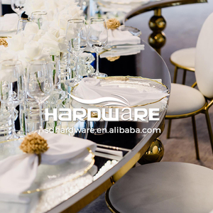 Bàn Ăn Hình Con Rắn En S Mariage Serpentine Hình Con Rắn Bàn Tiệc Cưới Nửa Mặt Trăng - Product Image 3