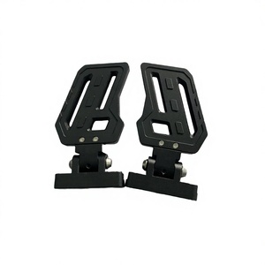 Geofought Electric Scooter Parts Aluminum Alloy scooter Foot Pegs <b>Footrest</b> Pedals Replacement for M5 Electric Scooter - Product Image 1