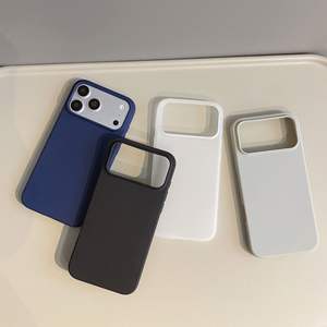 Coques de téléphone en silicone TPU mat pour iPhone 16 Pro Max 17 Air, coque arrière de couleur unie pour iPhone 17 Pro Max, accessoires - Product Image 1