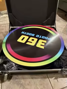 Cho thuê 360 độ photobooth với chuyển động chậm xoay xách tay Selfie quay Máy ảnh Tương thích Video gian hàng máy - Product Image 5