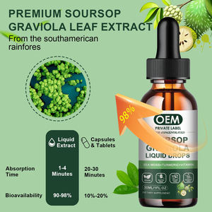 Gotas Líquidas de Guanábana Personalizadas, Extracto Líquido de Hoja de Guanábana para Reforzar el Sistema Inmunológico, Relajante, Amargo de Guanábana Líquido - Product Image 6