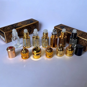 Flacon de luxe vide pour Oud Tola arabe, en verre, élégant, 3ml, 6ml, 12ml, pour huile de <span class=keywords><strong>parfum</strong></span> Attar, avec boîte - Product Image 3