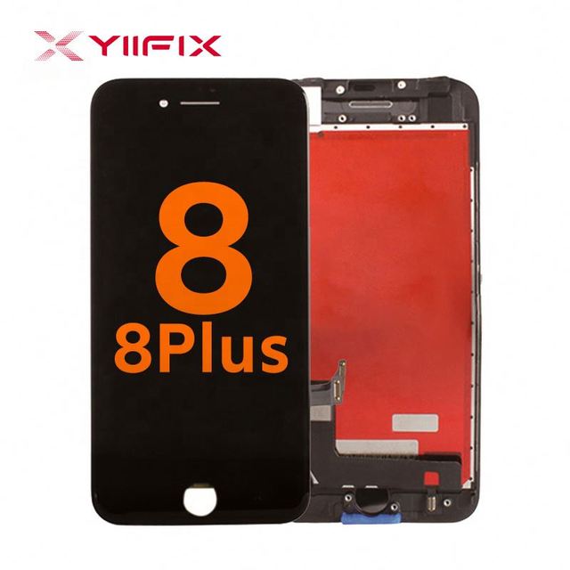 High Quality Lcd for iphone 8 Plus Original Screen Display De Touch White Black Jk Zy Gx Mobile Phone Lcds Para Pantalla