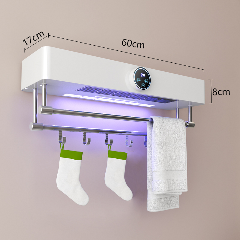 Schermo rotondo bianco