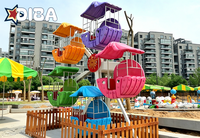 Grande Roue Miniature Populaire pour Enfants de 5 à 10 Ans – Manège Extérieur pour Centres de Divertissement Familial et Parcs à Thème