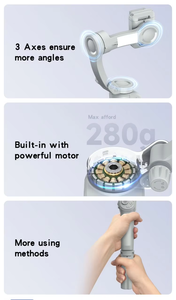 Sf18 thông minh Điện thoại di động Gimbal ổn định 360 ai tự động theo dõi khuôn mặt cầm tay BT Selfie Stick Chân máy điện thoại - Product Image 4