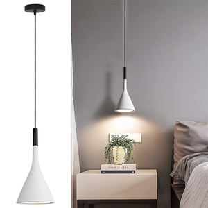 Stile semplice per camera da letto corridoio ristorante <span class=keywords><strong>Bar</strong></span> sala da pranzo lampada nordica Vintage retrò luce pendente - Product Image 4