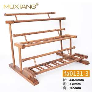 North American Black Walnut Solid Wood 7 Pocket Pipe Rack Detachable Display Rack Creative Pipe Tool Rack - Product Image 5