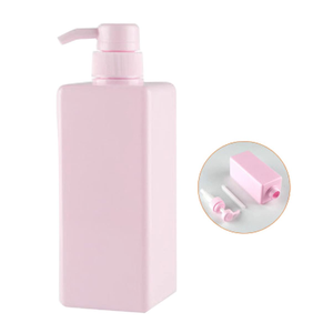 Botella Cuadrada de Plástico de 250ml y 500ml para Champú y Acondicionador, para Cuidado del Cabello, Desinfectante de Manos, Jabón Corporal - Product Image 5