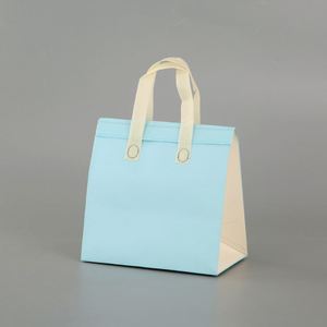 Customize Logo Insulated Handled Portable Food Delivery Cooler Bags Nonwoven Aluminum Foil Thermal Takeout Bags Restaurant Fast - Product Image 4
