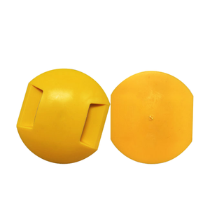 मजबूत प्रतिबिंब यातायात सुरक्षा सड़क स्टड सफेद बिल्ली आंख परावर्तक - Product Image 1