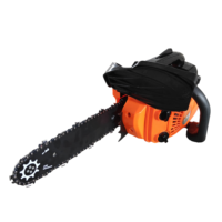 Tronçonneuse à essence robuste de 25,4 cm³, 12 pouces, 900 W de puissance, corps renforcé, graisseur automatique pour l'élagage du bois, des fermes et des zones résidentielles
