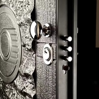 Cylindre de serrure de porte d'entrée de sécurité de style italien à profil européen avec clé