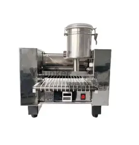 Kommerzielle Mille Crepe Cake Making Teig Sheeter Pfannkuchen Maschine Voll automatische Mini Industrial Chapati Maker Maschine