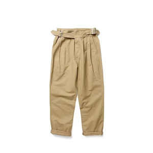 <span class=keywords><strong>Pantaloni</strong></span> Gurkha a Vita Alta con Fibbia Laterale, <span class=keywords><strong>Pantaloni</strong></span> Casual <span class=keywords><strong>Verde</strong></span> Oliva, Beige, <span class=keywords><strong>Kaki</strong></span> per l'Estate - Product Image 2