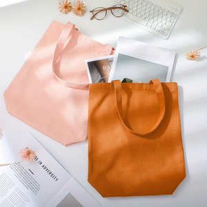Sac fourre-tout en toile de coton avec logo personnalisé, sac de courses réutilisable, bandoulière, sac cadeau, sac d'épicerie, sac de voyage - Product Image 5