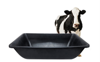 Nouveau Mangeoire à bétail en matériau PP, durable, pour les fermes