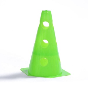 Conos de obstáculos para entrenamiento de agilidad, flexibles y suaves al por mayor, equipo de cono de fútbol de plástico de 23cm para campo de deportes al aire libre - Product Image 3
