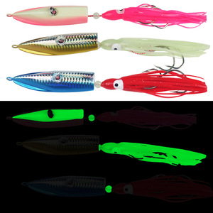 ชุดเหยื่อตกปลา Yan Yue Jig Lure น้ำหนัก 180 กรัม สำหรับตกปลาหมึก ปลาทูน่า ปลากรูปเปอร์ ในทะเล - Product Image 4