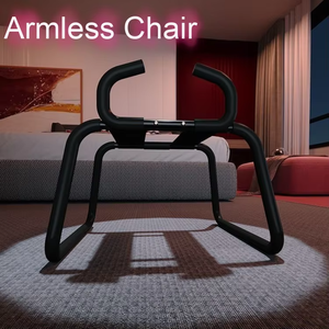 Pareja Love Chair para adultos Hotel & Club Metal Sex Furniture Incluye erótico coqueteo y masturbación Sex Toy Box - Product Image 2